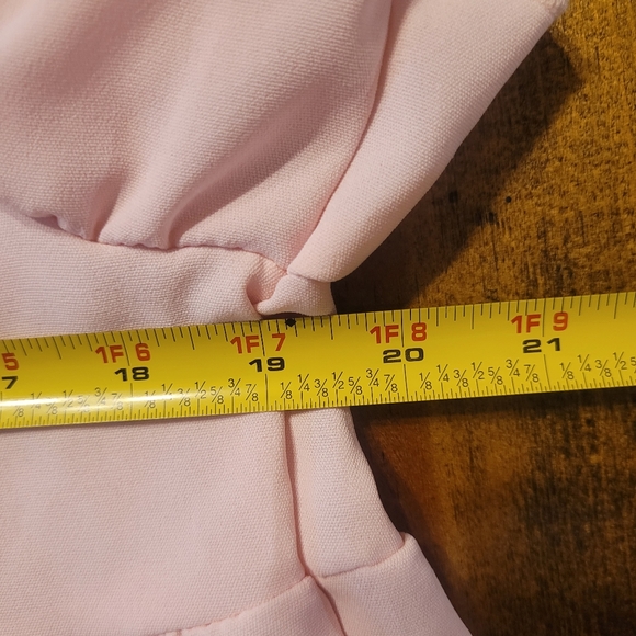 Pink Tiered Dress - Large - Picture 7 of 9